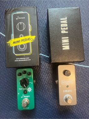Donner Reverb Pedal & Lekato Looper Pedal Guitar